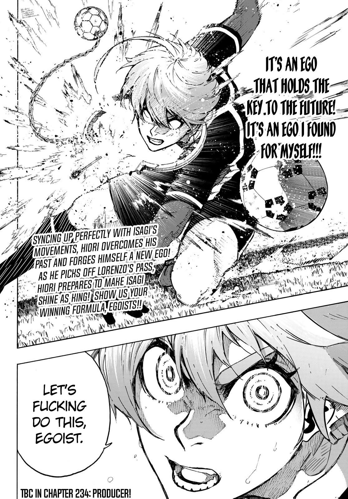 Bluelock Ch.237 Page 10 - Mangago