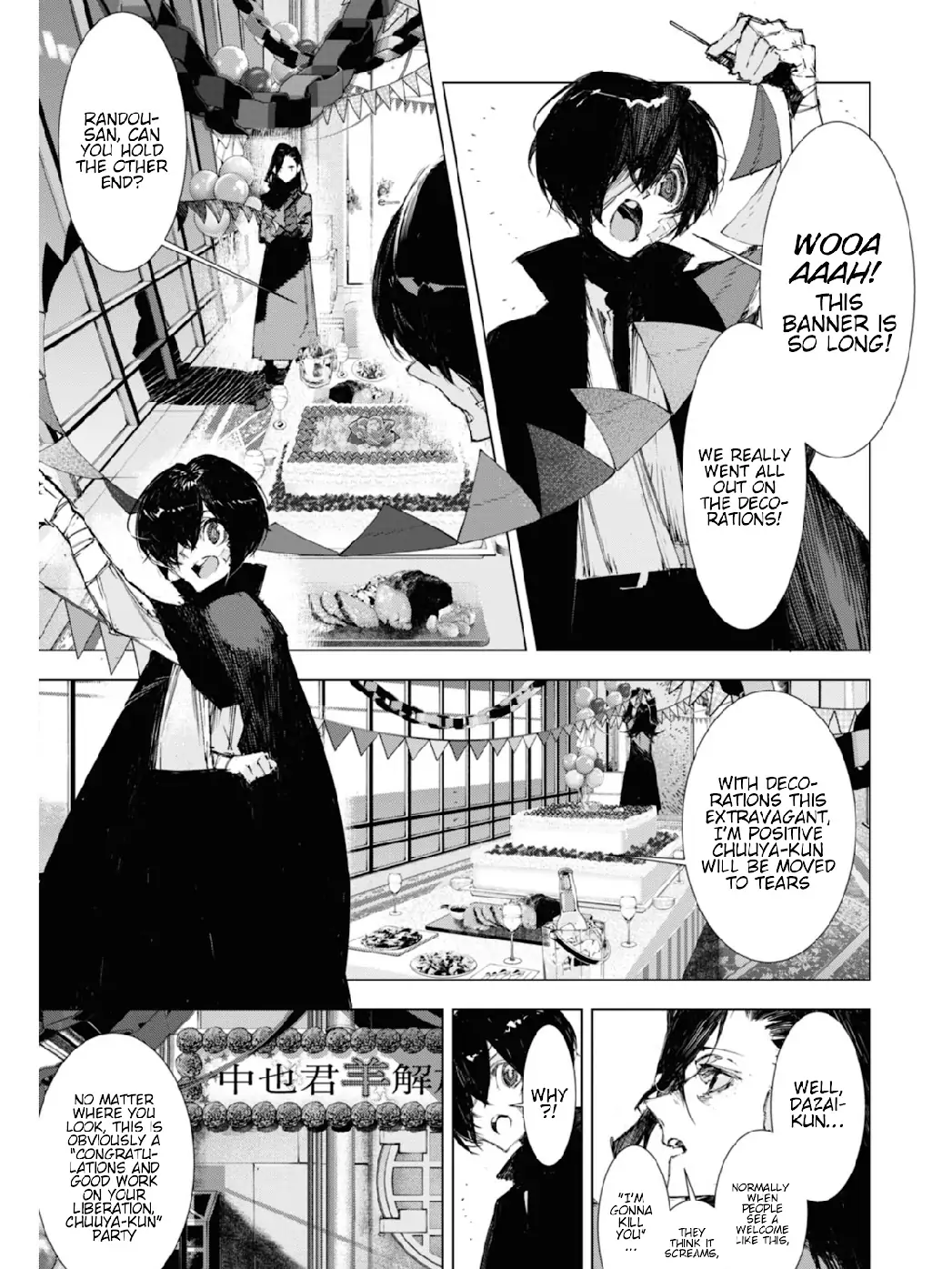 Bungou Stray Dogs: Dazai, Chuuya, Juugo-Sai Manga Online Free - Manganelo