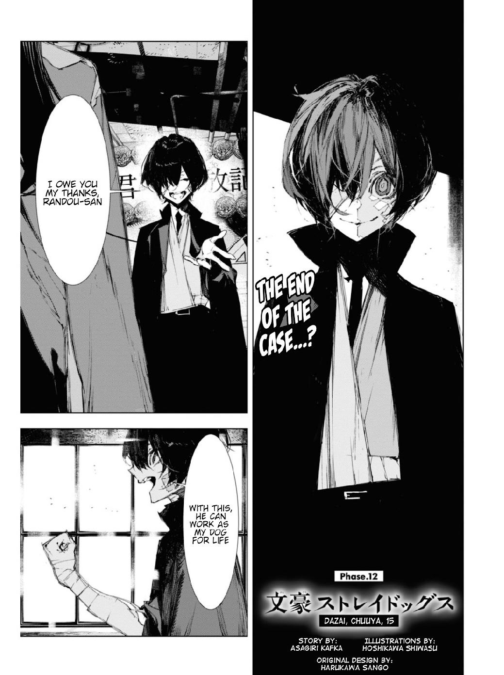 Bungou Stray Dogs: Dazai, Chuuya, Age Fifteen Ch.13 Page 1 - Mangago