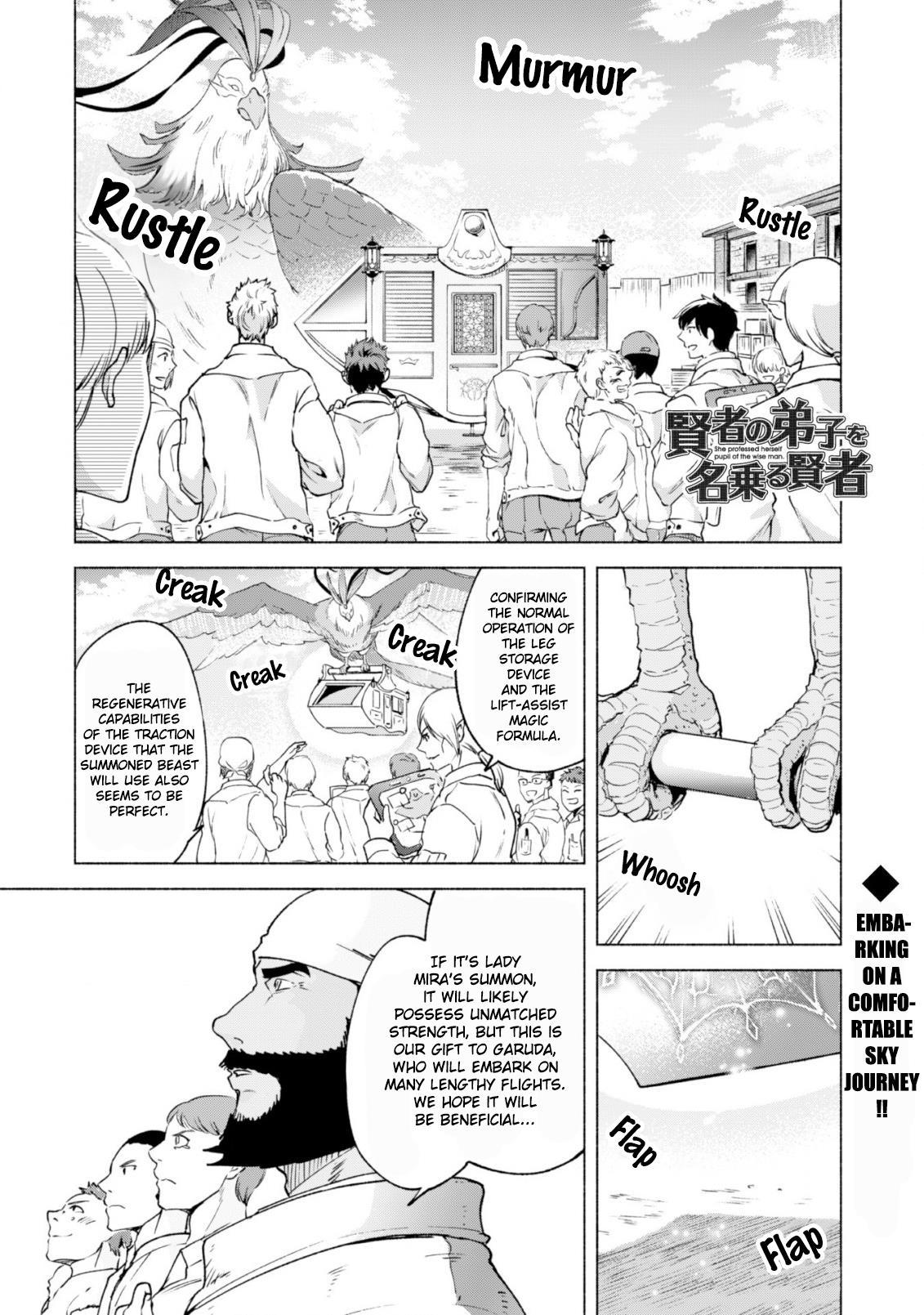 Read Manga Kenja no Deshi wo Nanoru Kenja - Chapter 39