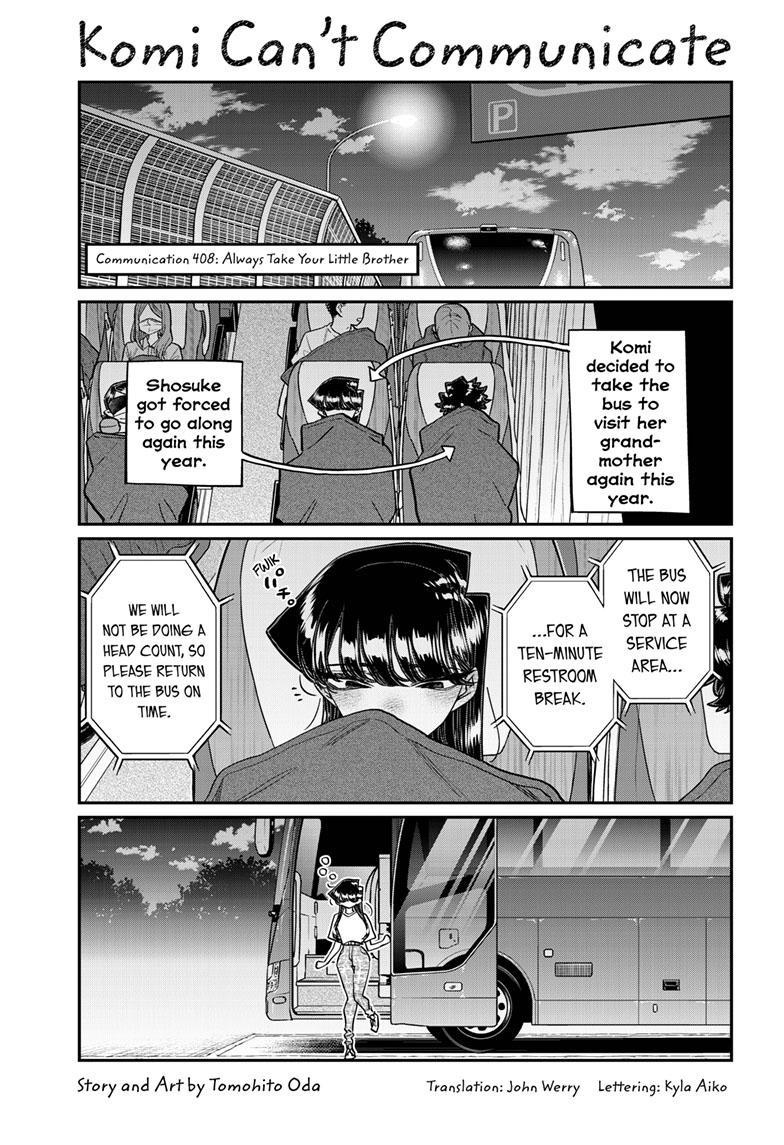 Komi-san wa Komyusho desu Ch.416 Page 9 - Mangago