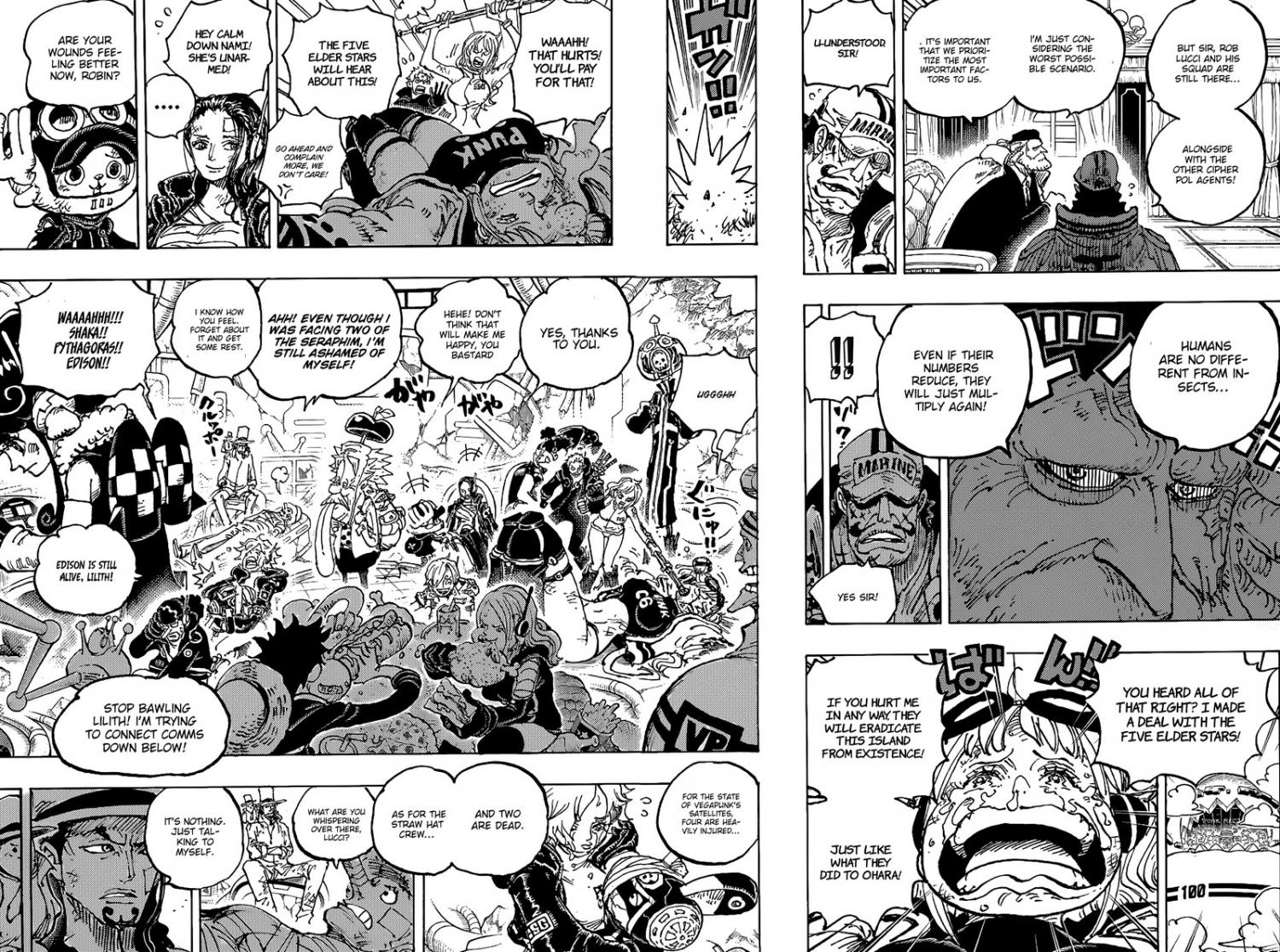 One Piece Vol.96 Ch.1057 Page 13 - Mangago