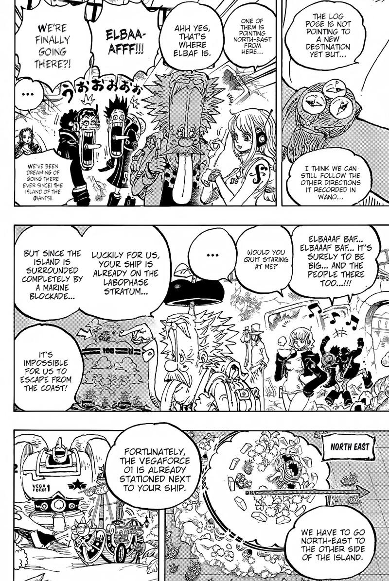 One Piece Vol.96 Ch.1058 Page 7 - Mangago