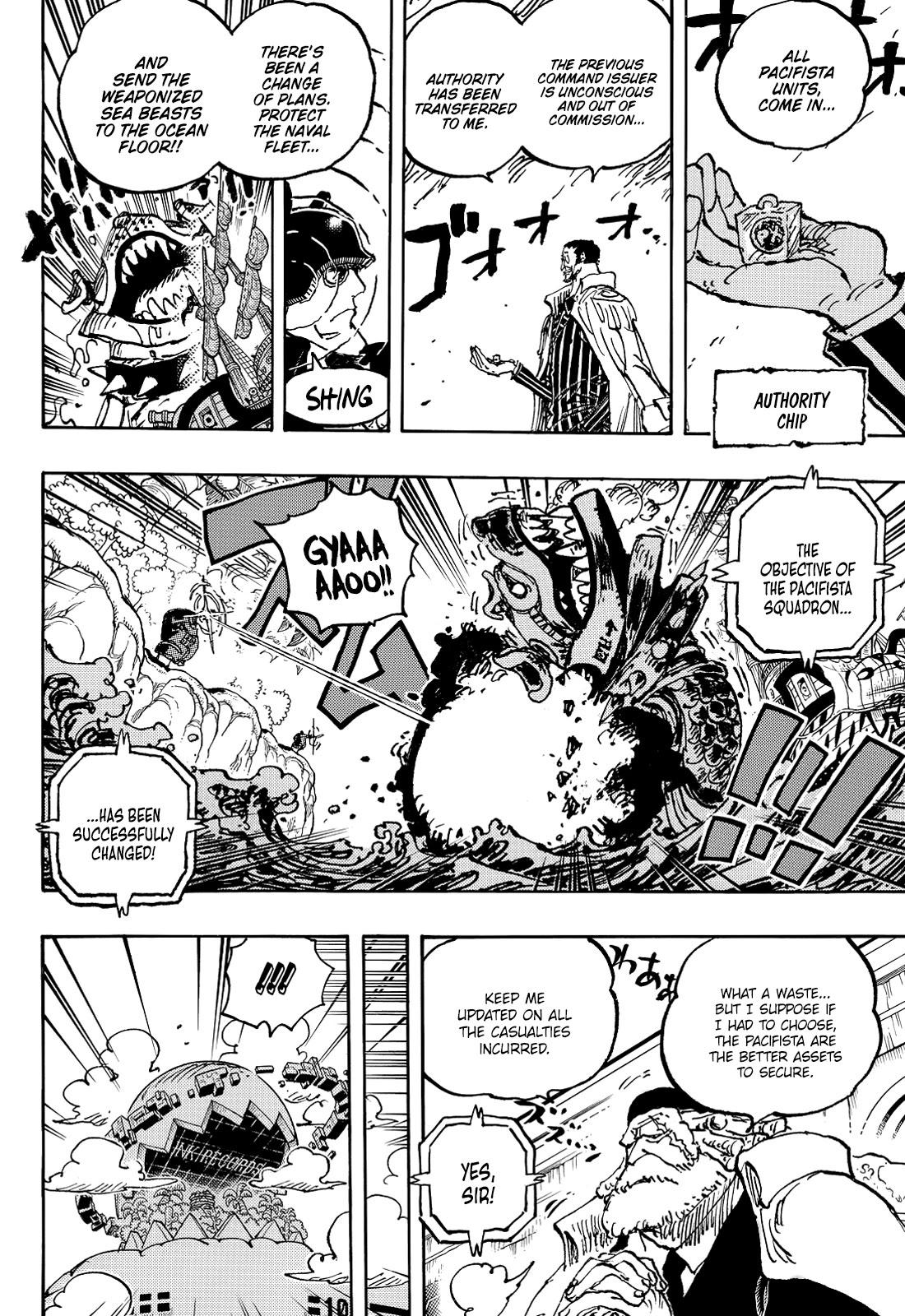 One Piece Vol.96 Ch.1058 Page 11 - Mangago