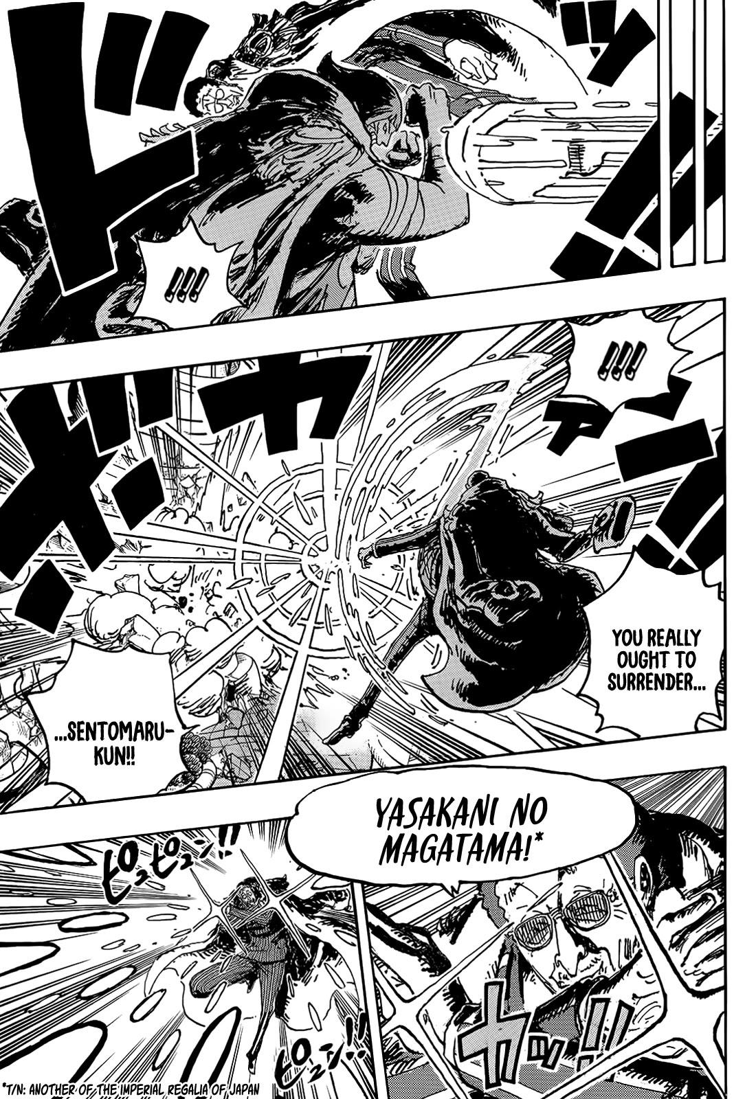 One Piece Vol.96 Ch.1058 Page 7 - Mangago