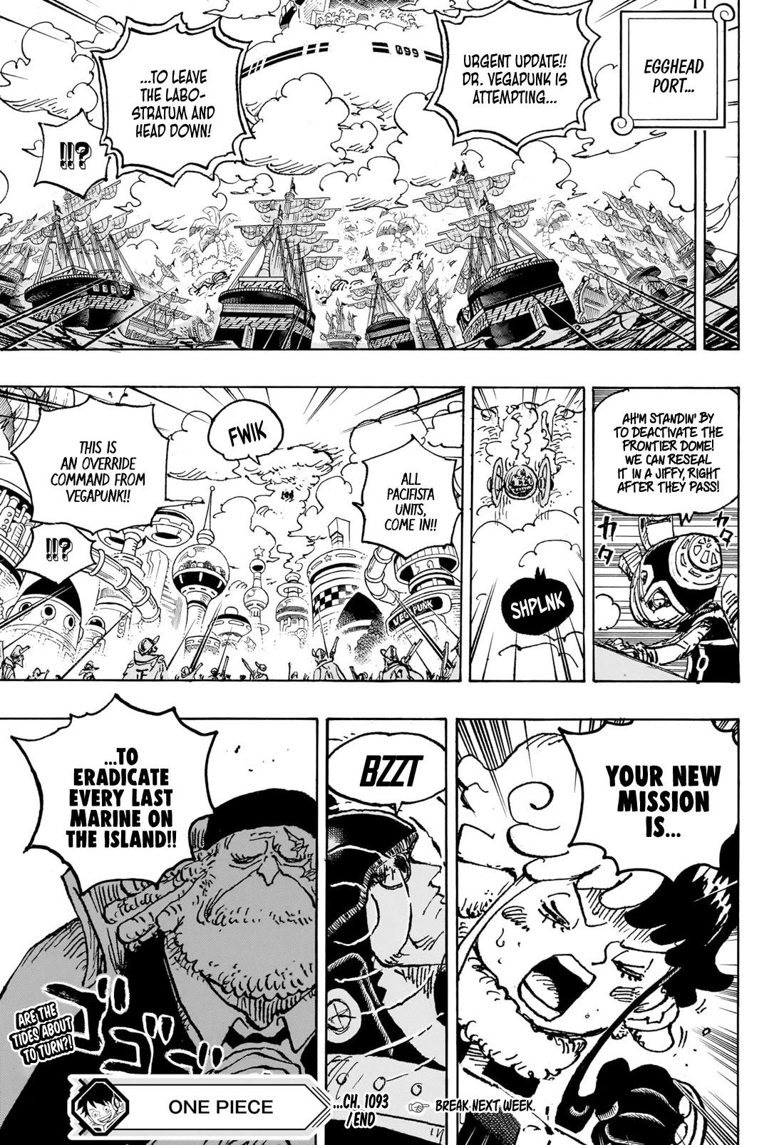 One Piece Vol.96 Ch.1058 Page 16 - Mangago