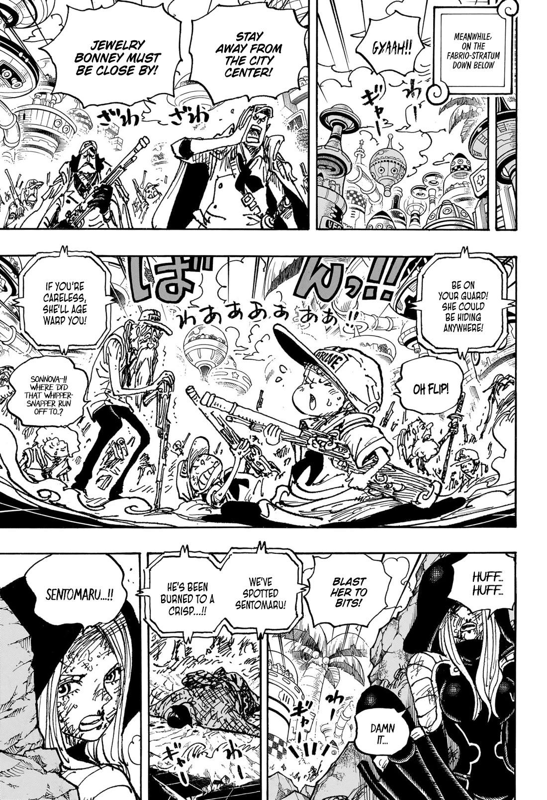 One Piece Vol.96 Ch.1058 Page 7 - Mangago