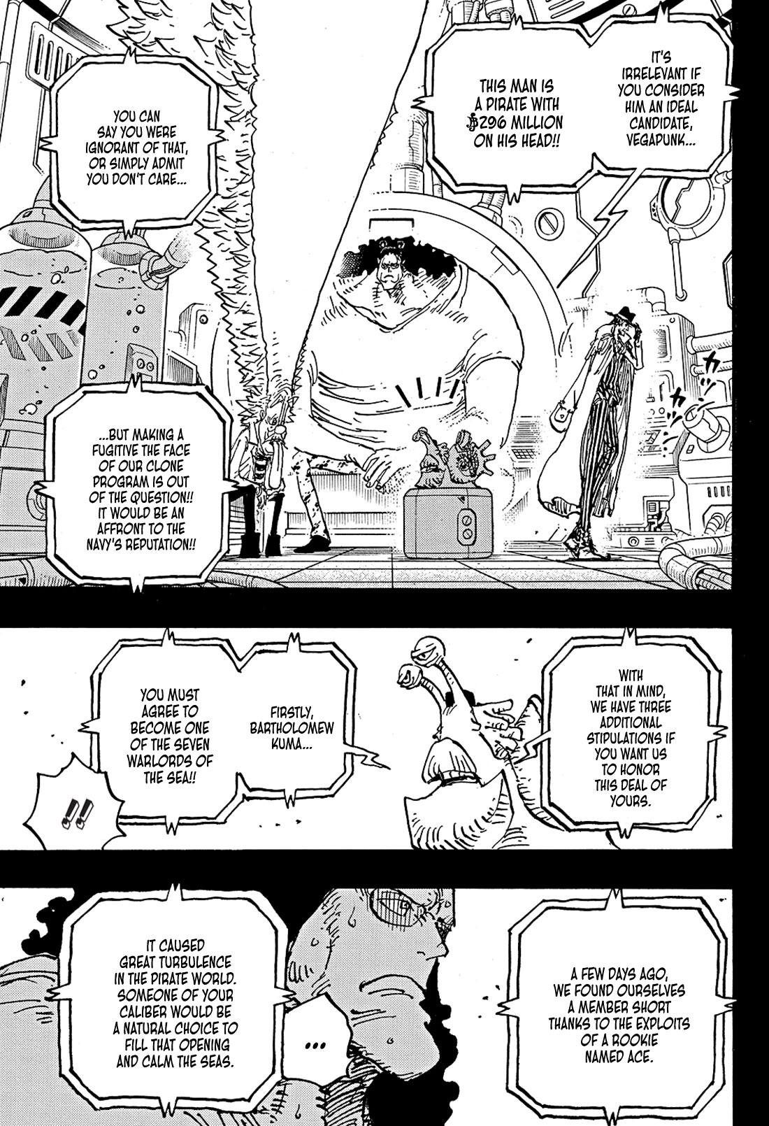 One Piece Vol.96 Ch.1058 Page 11 - Mangago