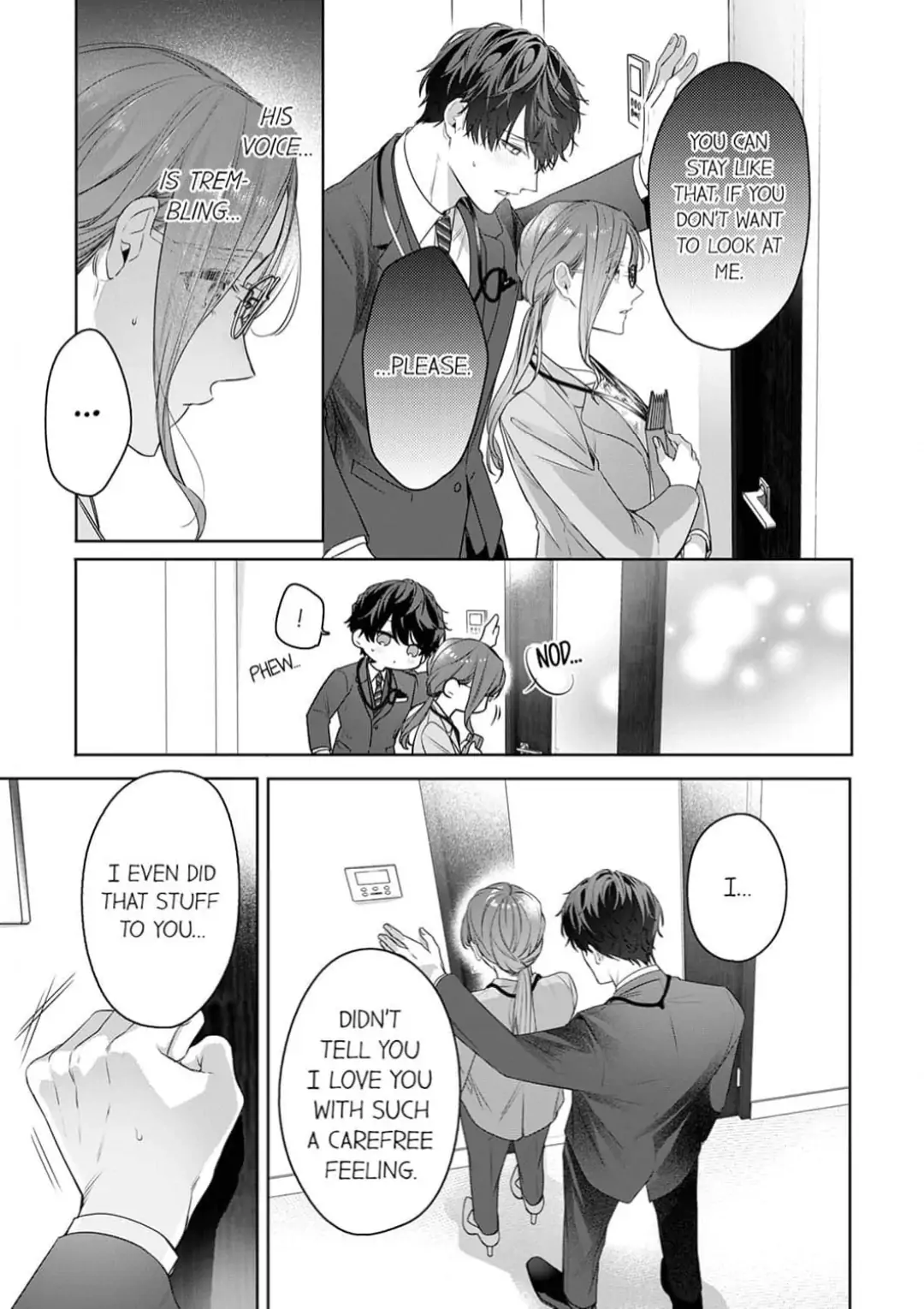 Shinya Zangyou - Nikushoku Kouhai no Iki Tsukushi Kotobazeme SEX Ch.2 Page  13 - Mangago