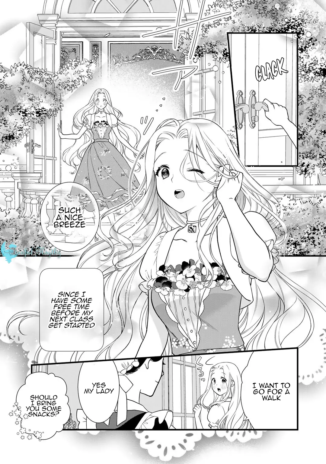 Tsunderu Moto Akuyaku Reijou Wa Do S Ouji sama Kara Nigedashitai Tsunderu Moto Akuyaku Reijou wa Do S Ouji-sama kara Nigedashitai Ch.13 Page 2 - Mangago