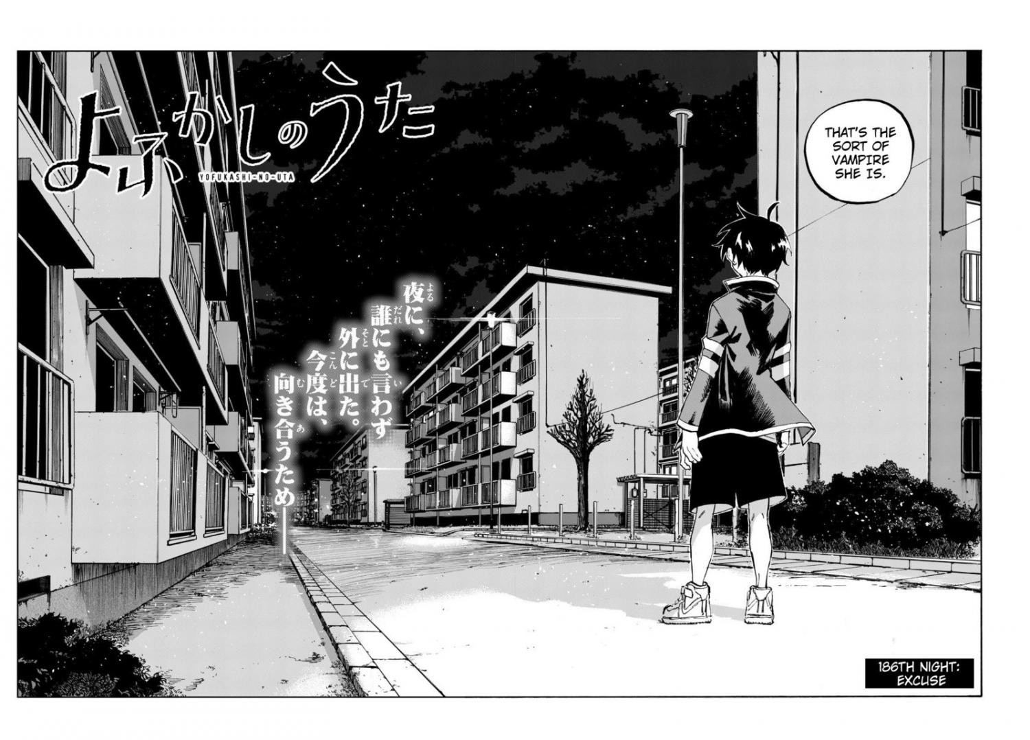 Yofukashi no Uta Ch.182.5 Page 5 - Mangago